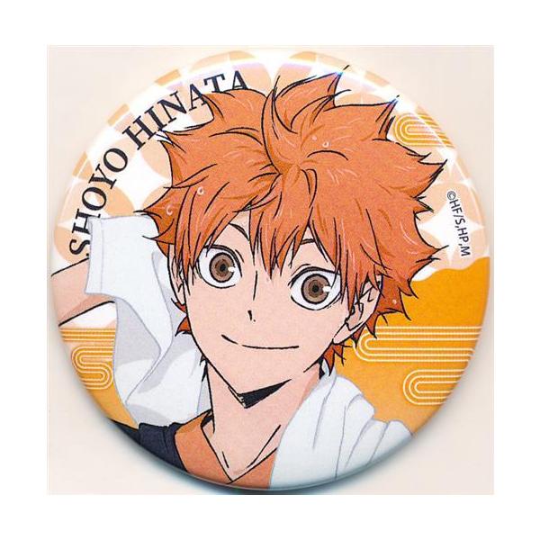 ハイキュー×極楽湯 RAKU SPA トレーディング缶バッジ お風呂ver. 日向