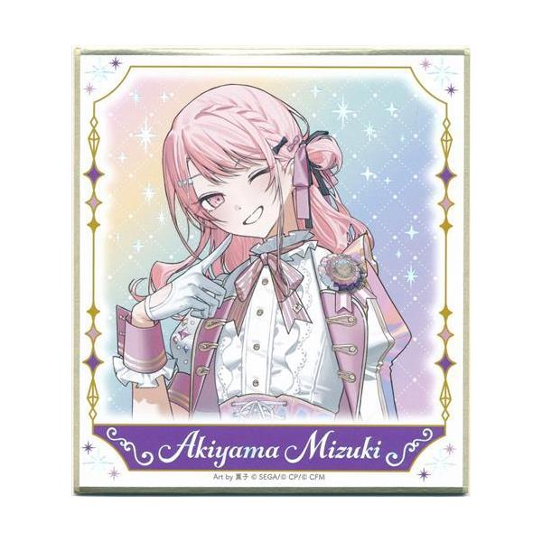 プロセカ 5th 感謝祭 オーロラ箔押しミニ色紙 B 缶バッジB新品未開封Box プロジェクトセカイ カラフルステージ 5th Anniversary 感謝祭