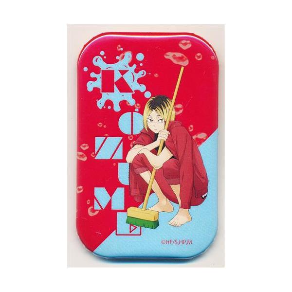 ハイキュー トレーディングスクエア缶バッジ プール掃除ver. 孤爪研磨