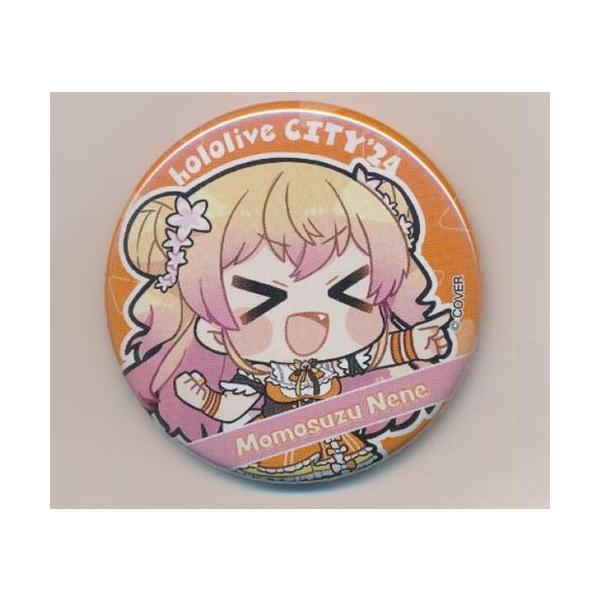ホロライブ hololive CITY'24 缶バッジ 桃鈴ねね : らしんばん通販