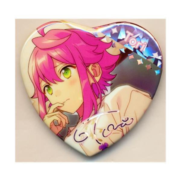あんさんぶるスターズ 中国限定 宝石心晴缶ハート缶バッジ A 姫宮桃李