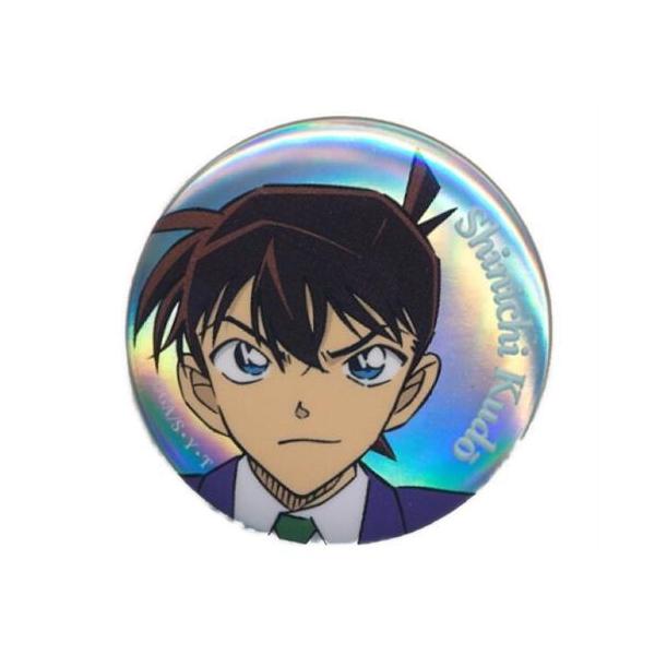 名探偵コナン トレーディングオーロラ缶バッジ 探偵Ver. 工藤新一 A