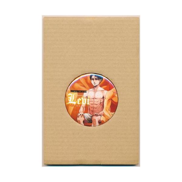 進撃の巨人 缶バッジ 特製缶バッジ リヴァイ ver別冊少年マガジン 2021