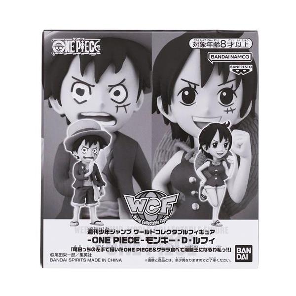 未開封ONE PIECE ワールドコレクタブルフィギュア モンキー・D・ルフィ 「尾田っちが左手で書いたONE PIECE&amp;サラダたべて海賊王になるわ