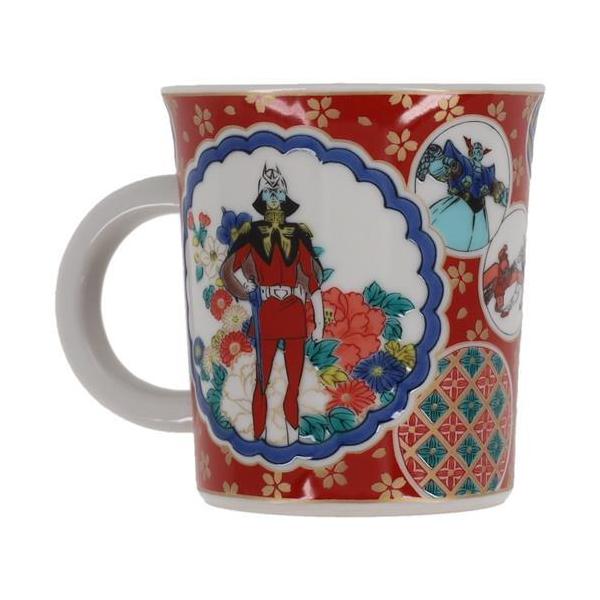 機動戦士ガンダム×九谷焼 庄三風赤い彗星図 マグカップ シャア