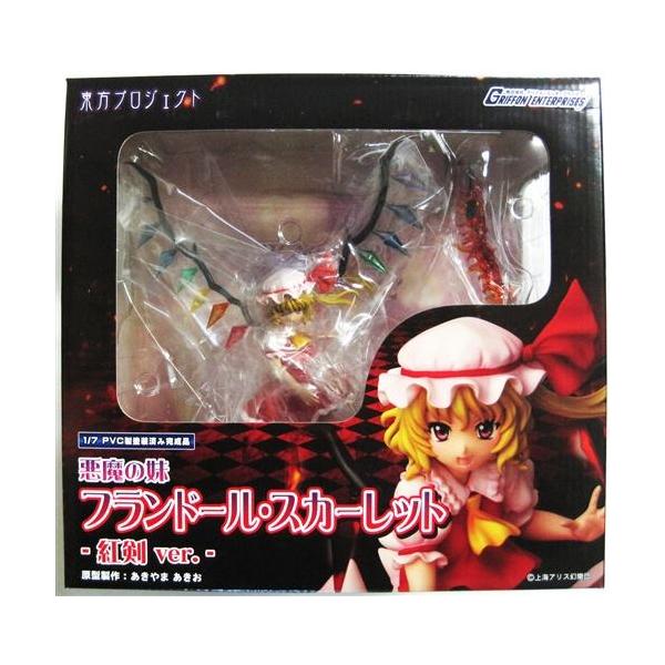 フランドール・スカーレット★紅剣ver.ブラックカラーフィギュア★送料無料 東方Project 悪魔の妹 フランドール・スカーレット ?紅剣 ver