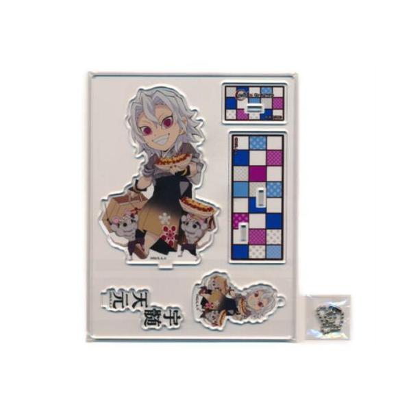 鬼滅の刃×築地銀だこ ビッグアクリルスタンド&アクリルキーホルダー 宇