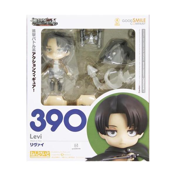 ねんどろいど 390 進撃の巨人 リヴァイ (2次再販) フィギュア