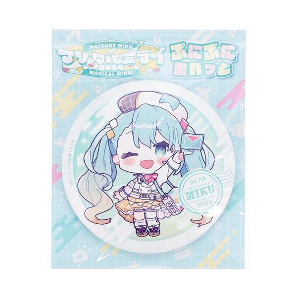 未開封初音ミク マジカルミライ 2024 ぷにぷに缶バッジ 初音ミク 鹿田