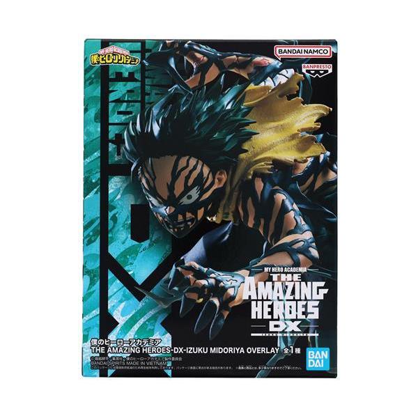 未開封僕のヒーローアカデミア THE AMAZING HEROES-DX-IZUKU MIDORIYA OVERLAY ヒロアカ