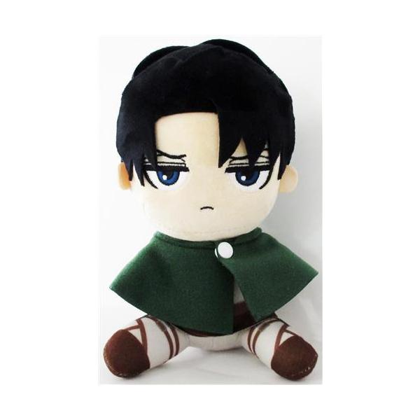 進撃の巨人 お座りぬいぐるみ S リヴァイSOADS特価品 : らしんばん通販