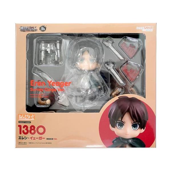 未開封ねんどろいど 1380 進撃の巨人 エレン・イェーガー 調査兵団 Ver