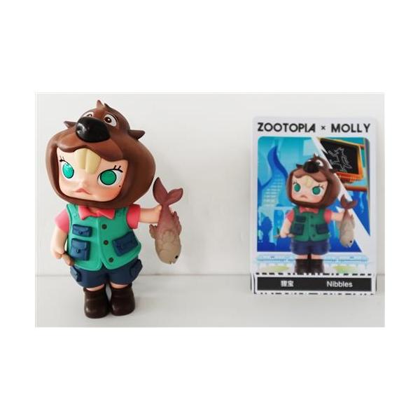 POPMART MOLLY×ズートピア コラボシリーズ Nibbles フィギュアPOPMART