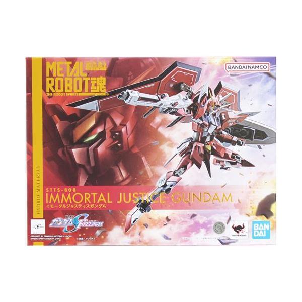 BANDAI - L ROBOT魂 ガンダムSEED イモータルジャスティスガンダム METAL ROBOT魂 ＜SIDE MS＞ イモータルジャスティスガンダム | GUNDAM