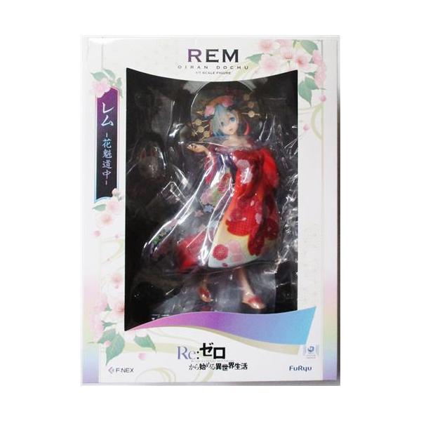 Re:ゼロから始める異世界生活　レム　花魁道中　特典付き　フィギュア Re:ゼロから始める異世界生活 レム -花魁道中- 特典付きF:NEX限定