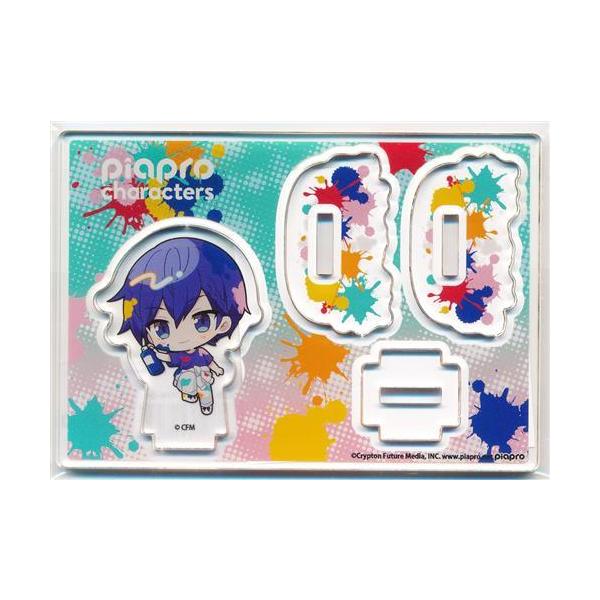 未開封ピアプロキャラクターズ ゆらゆらアクリルスタンド KAITO ペンキver.(ミニキャライラスト)