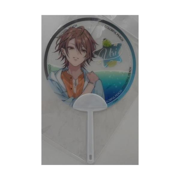 カラフルピーチ からぴち夏休み ?Enjoyバケーション?×ひらかたパーク クリアうちわ うり(カラフルピーチ)