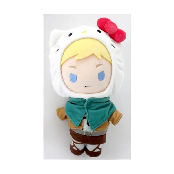 進撃の巨人×サンリオキャラクターズ むにゅぐるみS エルヴィン・スミス