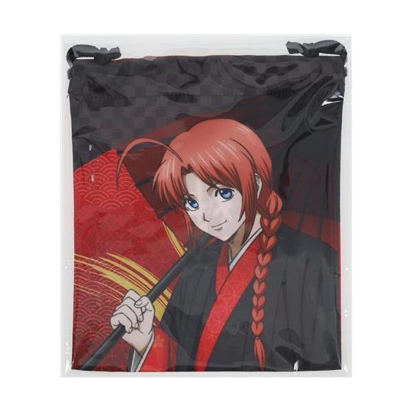 新劇場版 銀魂 -吉原大炎上- トレーディング巾着 テレ東本舗。・劇場限定 神威(和装『緋』)