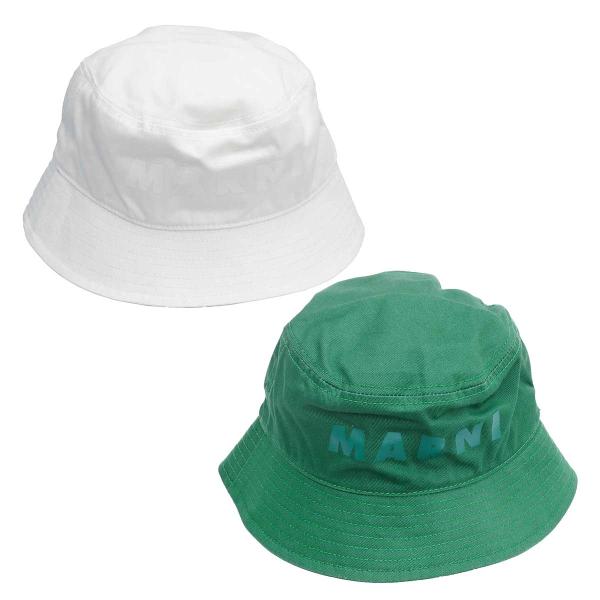 MARNI マルニ KIDS レディース M01143 ロゴ入りバケットハット