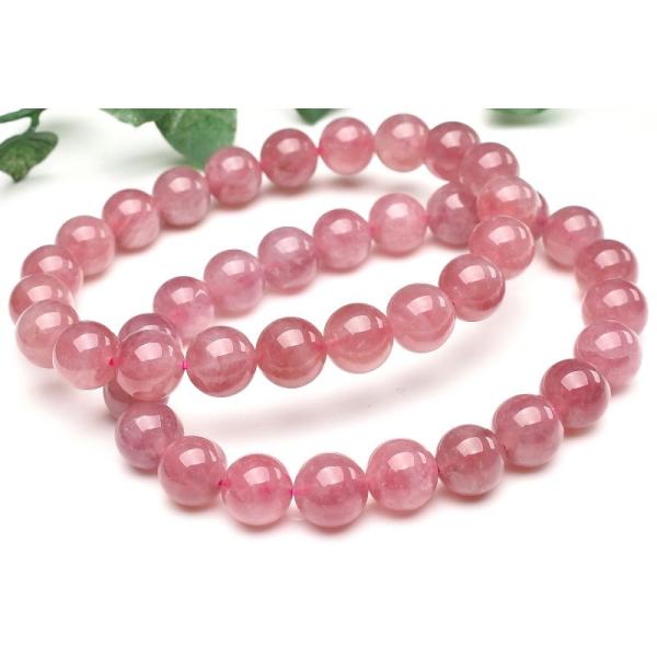 マダガスカル産◇ディープカラー！ ローズクォーツ 11.5mm