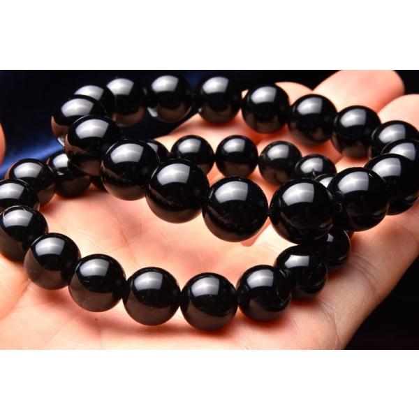 モリオン 黒水晶 10mm ブレスレット_B411-10 : ラトリエ - 通販