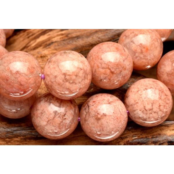 ベトナム産◇桜瑪瑙 チェリーブロッサムアゲート 9mm ブレスレット 1個