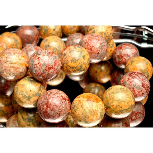 高発色◇身に着ける御神体！ 龍宮舎利石 19.5mm ブレスレット 1個売り