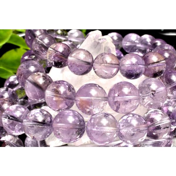 レア◇ボリビア産 アメジスト 10.5mm ブレスレット 1個売り _BG5839