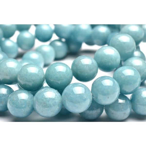 希少◇空色ブルー トロレアイト (トロール石) 11.5mm ブレスレット 1個