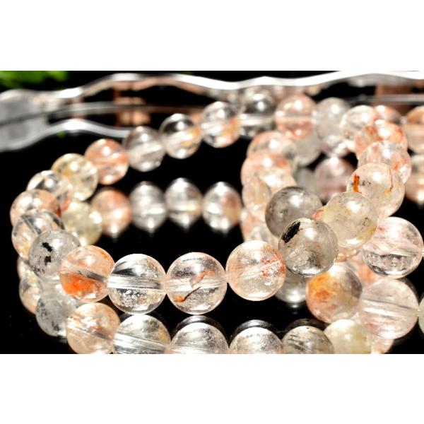 霊峰ヒマラヤ産 エレスチャルクォーツ(ヒマラヤ水晶) 8.5mm