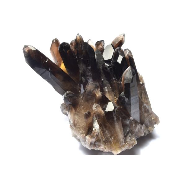 1点物】浄化や魔除けに 黒水晶モリオン 103x57x74mm クラスター 原石