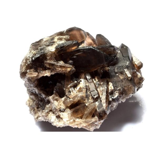 1点物】浄化や魔除けに モリオン黒水晶 81x80x60mm クラスター