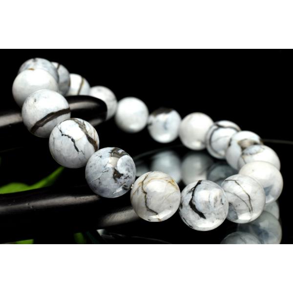 【希少】ブルーオパール　ブレスレット 1点物】希少レア！ ブルーオパール 11.5mm ブレスレット _M8872