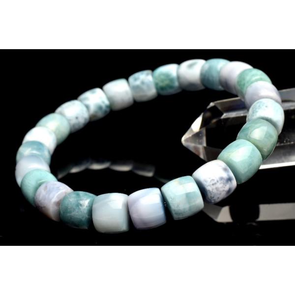 1点物】希少◇人気アイテム パープルラリマー 7.5x8.5mm チューブ