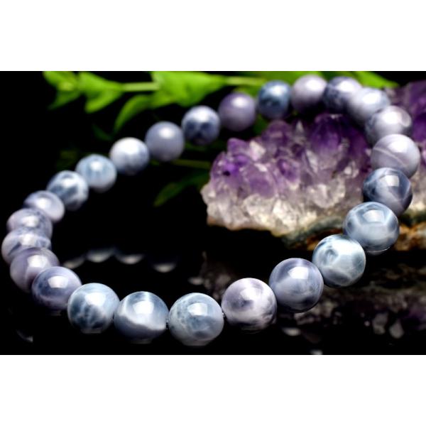 1点物】AAAA+希少◇人気アイテム パープルラリマー 7.5mm