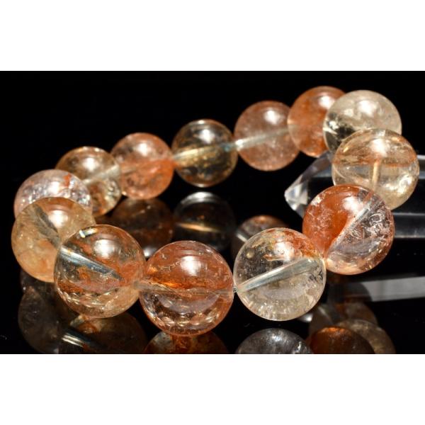 1点物】希少天然色◇ヒマラヤ産 アクアマリン 17-17.5mm ブレスレット