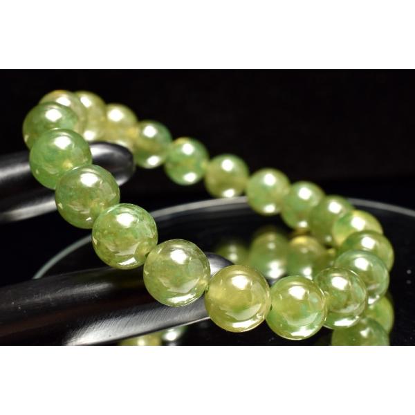 1点物】希少◇高発色 アイドクレース(ベスビアナイト) 9.5mm