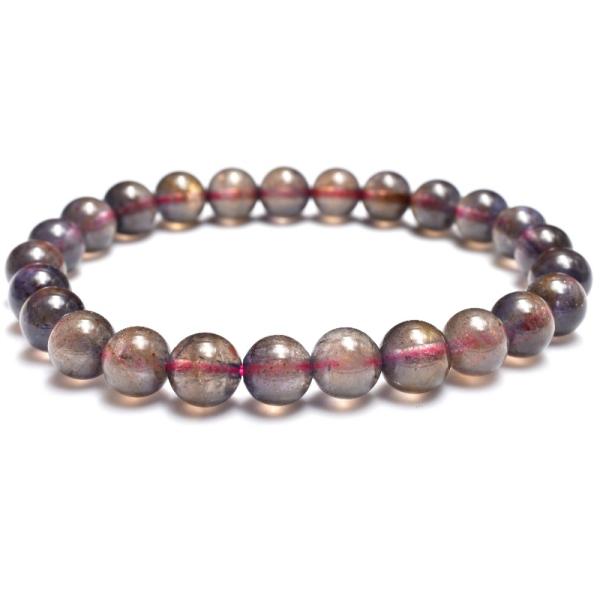 1点物】透過＆多色性抜群！ アイオライトサンストーン 7.5mm