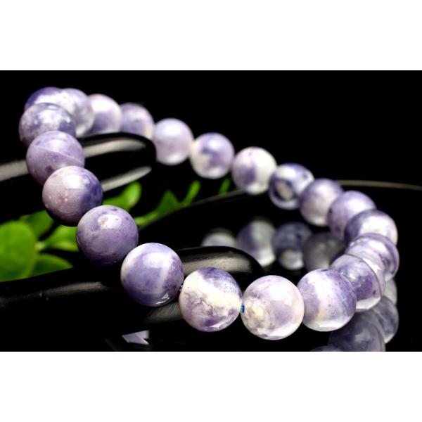 ラスト　高品質　レア　ティファニーストーン　オパライズドフローライト　スフィア 楽天市場】ティファニーストーン ブレスレット 12mm Tiffany stone オ