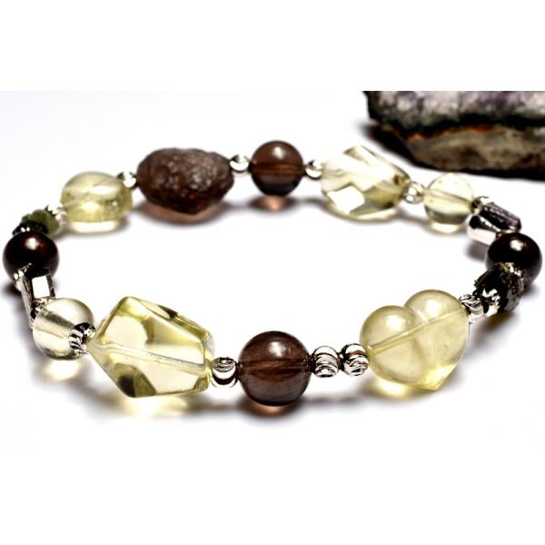 1点物】MIX隕石(リビアングラス+モルダバイト+黒隕石+ゴンドライト