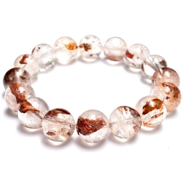 1点物】ヒマラヤ産◇ライモナイト入り エレスチャルクォーツ 12.5mm