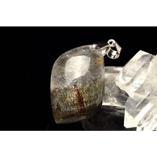 1点物】Silver925◇シックな輝き ゲーサイトインカルサイト 27x19mm