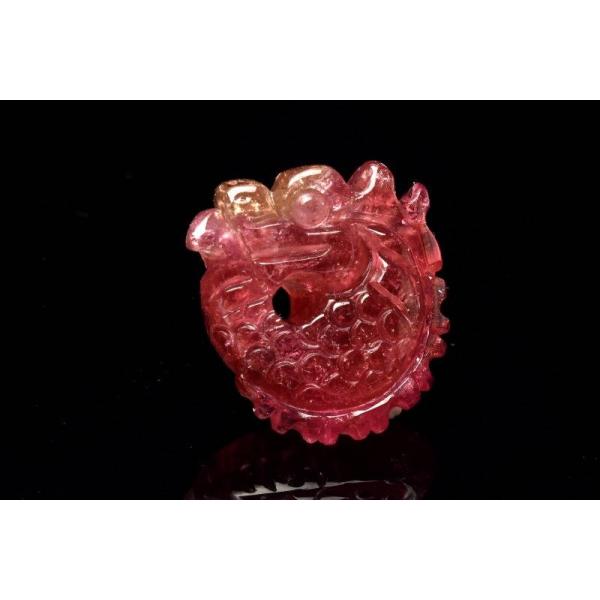 1点物】AAAA+☆希少バイカラー ウォーターメロントルマリン 17x15mm