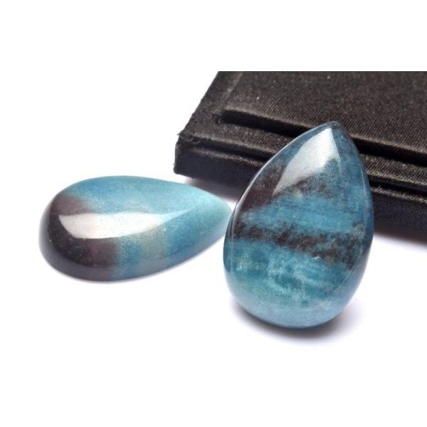 トロレアイト(トロール石) 30x20mm ドロップ ルース 1個売り _PRG2024