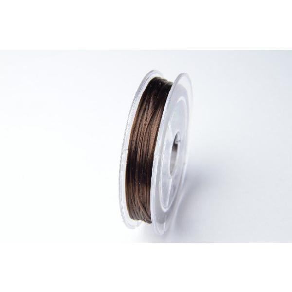 10M巻 ブラウン 【オペロンゴム（水晶の線） 】 _R1598-B