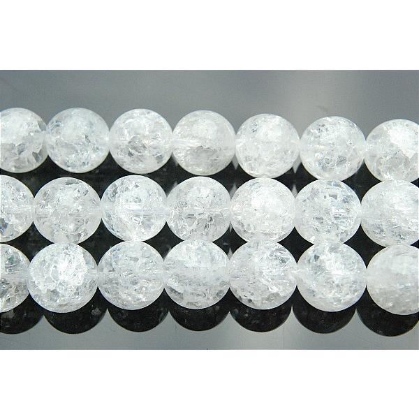 クラック水晶　12mm １連（約38cm）_R298 ★5000円以上ネコポス送料無料！
