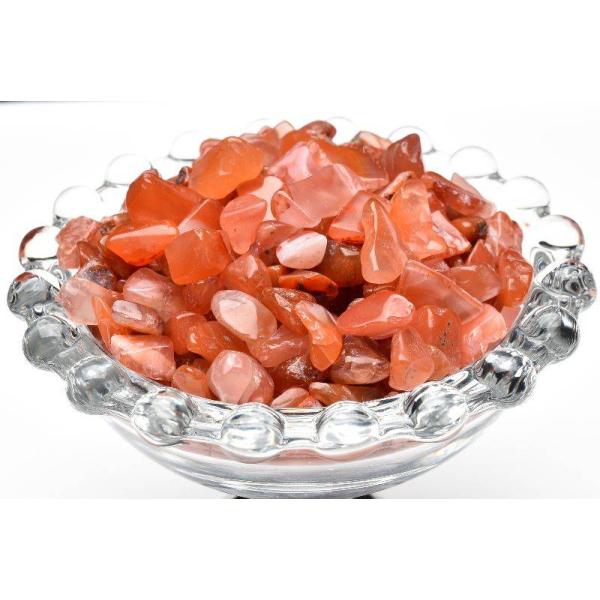 オレンジ 瑪瑙 アゲート 100g 浄化用 インテリア用 さざれ石 _R5558-96