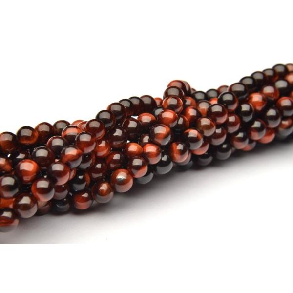レッドタイガーアイ 4mm 1連（約38cm）_RG8-16 : ラトリエ - 通販 