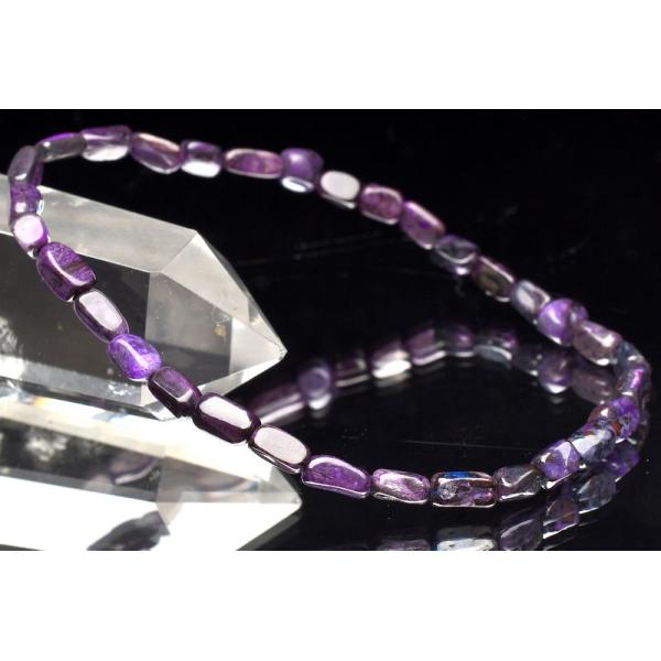 1点物】AAA☆高発色パープル スギライト(杉石) 4-8x3-5mm ミニ